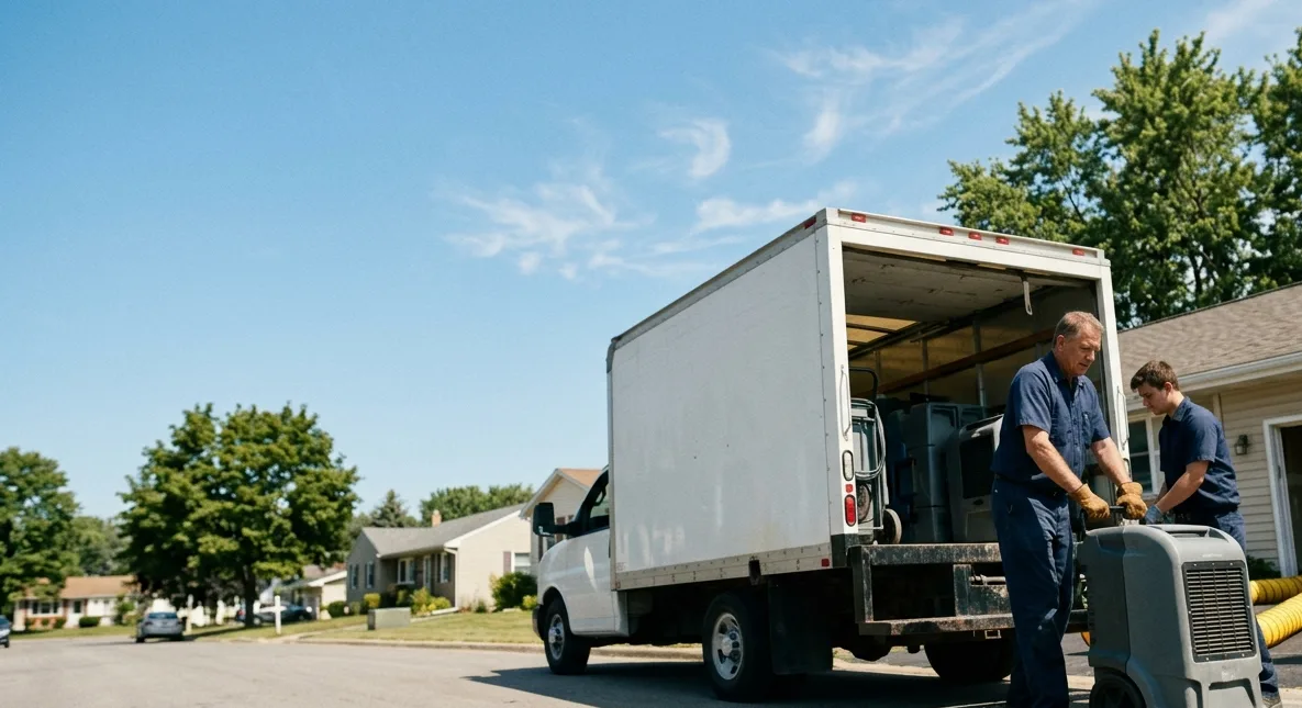 Water Damage Cleanup in Addieville, IL near me